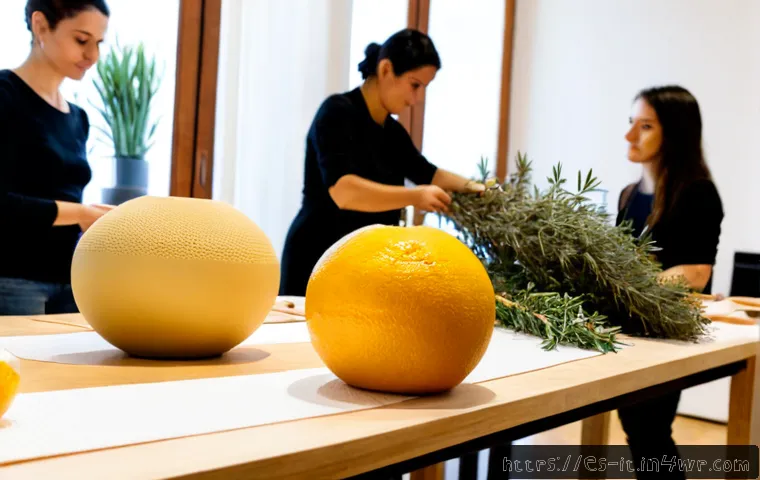 다감각 예술 경험 디자인의 협력적 접근 - Photorealistic collaborative multisensory art design workshop in a bright contemporary cultural stud...